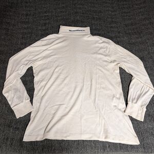Rossignol Men's Cream Long-Sleeve Turtleneck Shirt